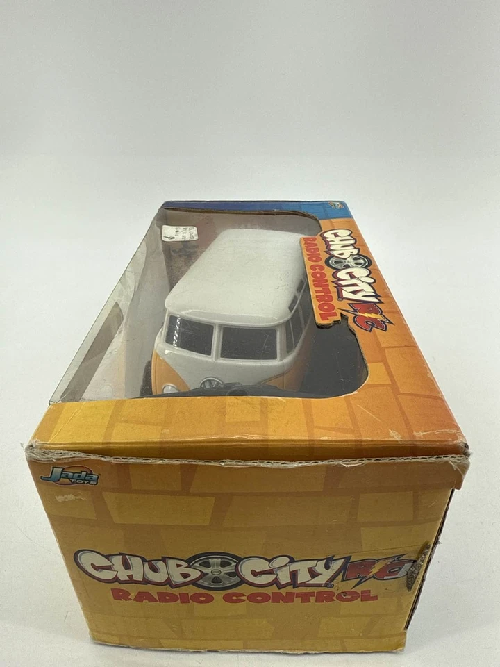 Jada Chub City RC '62 VW Bus Yellow White - Image 2 of 4