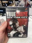 True Crime: New York City (Sony PlayStation 2, 2005) CIB+ PS2