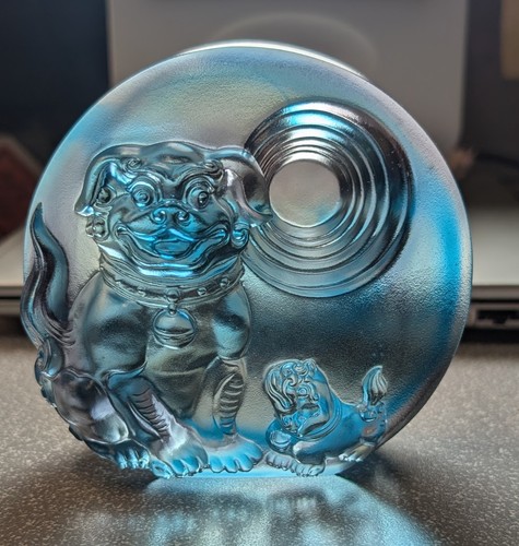 Liuli Gongfang Crystal "Generations of Fortune" LE 157/4800