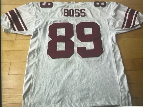 Authentic Reebok On Field #89 Kevin Boss NFL New York Giants Jersey White Sz 46 - Picture 10 of 10