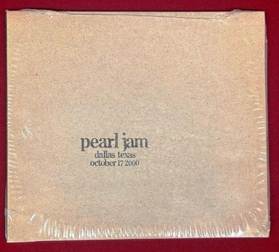 Pearl Jam Dallas TX October 17 2000 2 CD Live Brand New Factory Sealed 10/17/00