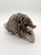 Aurora Armadillo Plush Stuffed Animal 14  Gray