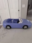 Barbie Vintage 1998 Blue Convertible Car Mattel