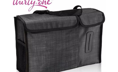 Thirty One Pack N Pull Caddy Car Storage Organizer bag 31 Black “Pa’s Pickup” - Picture 2 of 12