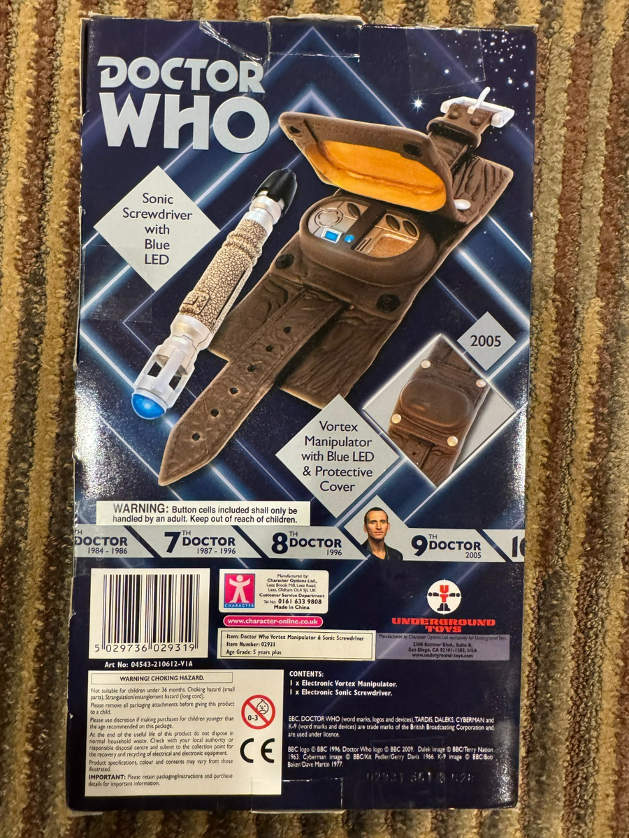 Dr Who Captain Jack's Vortex Manipulator & Mini Sonic Screwdriver