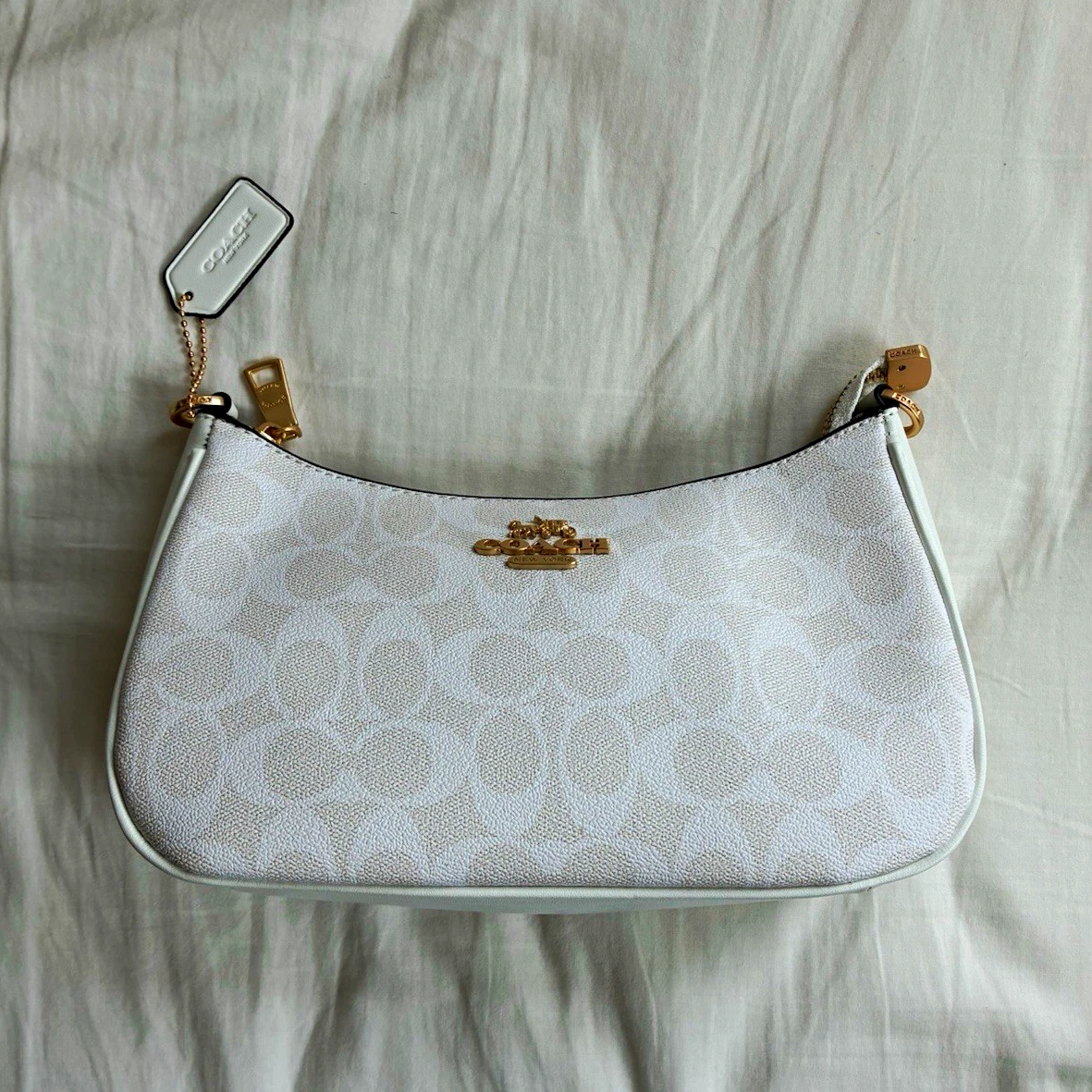 Coach Shoulder Bag White Bags & Handbags for Women for sale | eBay