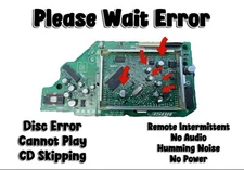 Bose Wave Music System AWRCC1 AWRCC2 Capacitor Repair Kit CD Player (CAPS ONLY!)