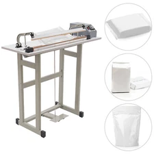 22.83" Foot Pedal Impulse Sealer Heat Sealing Machine Plastic Bag sealer 110V