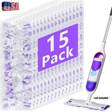 15 Pack Replacement Microfiber Cleaning Pads For Power Mop Disposable Tools
