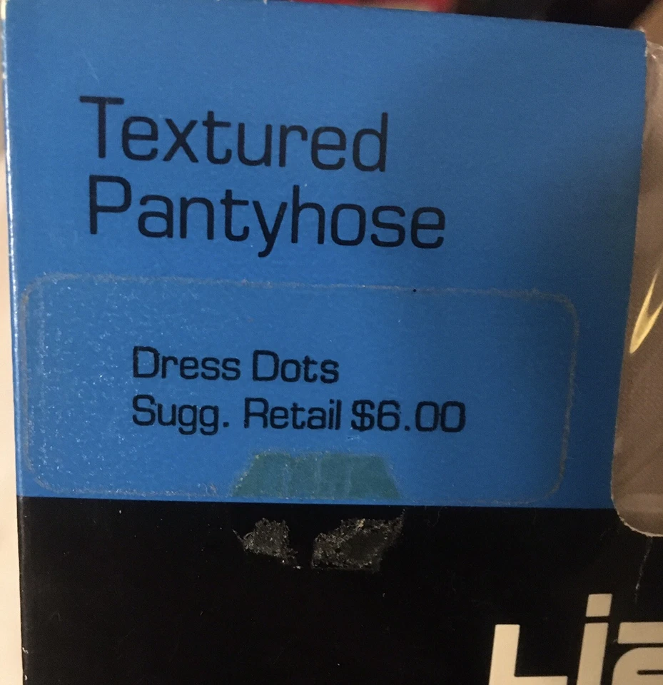 Liz Claiborne textured pantyhose size 2 Color Grey #151 Pattern Dress Dots - Image 2 of 4