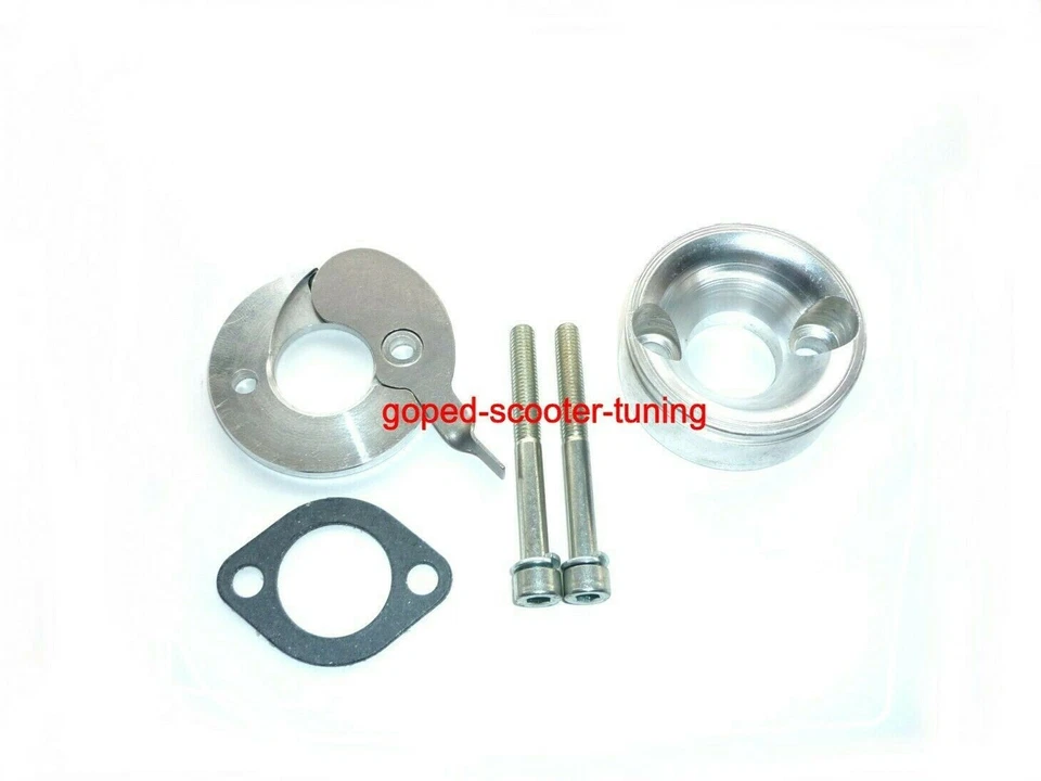 Luftfilter Adapter mit Choke RC CY Go-ped FG HPI Mach1 Scooter Velocity Stack - Bild 2 von 4