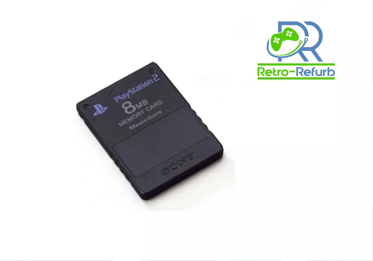 PlayStation 2 Memory Card in Black (Official)