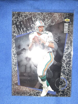 1996 Upper Deck Collectors Choice Dan Marino #M25 MVP Miami Dolphins SILVER FOIL