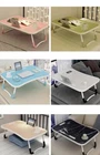 Foldable Laptop Bed Table Lap Standing Desk for Bed and Sofa Breakfast Holder