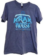 Krak House T-Shirt Size M Seattle, Washington Seafood