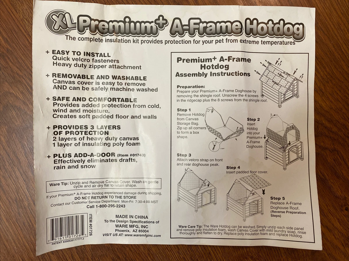 Dog kennel cheap insulation kit