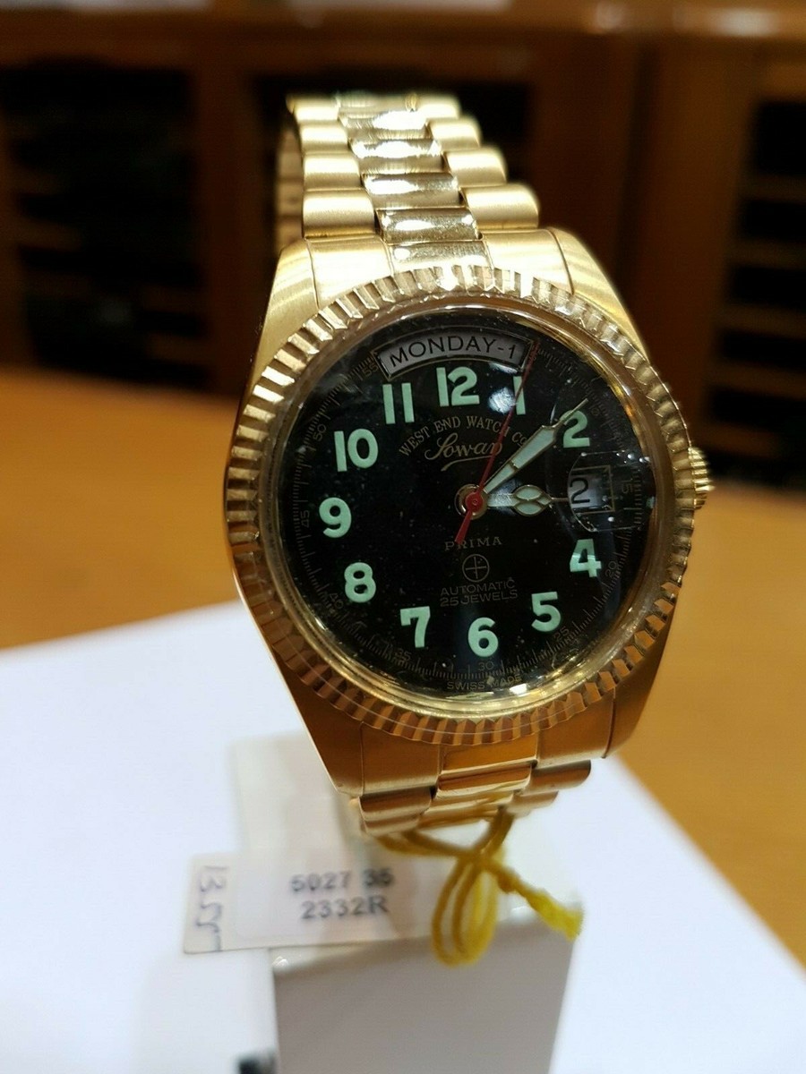 West End 5027.35.2332R Oyster Automatic Acrylic Crystal Swiss