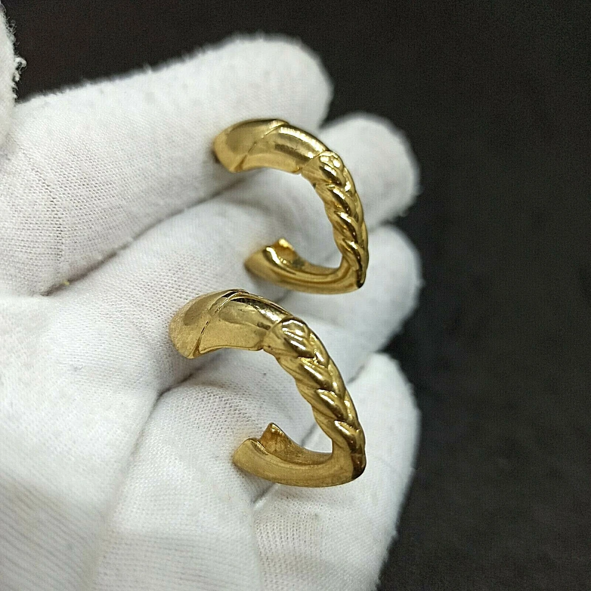 90's gold hoop earrings cheap