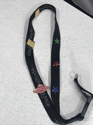 Disney World Resort Lanyard Pin With Disney Princess Pin 69644 First Release - Picture 10 of 10