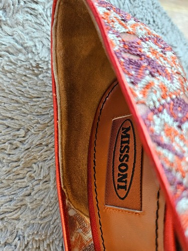 $800 MISSONI Pumps, Multicolored Floral Pattern, size 40 IT, US 9 - Picture 14 of 24