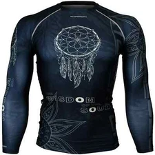 Dream Catcher Design, Rash Guard, BJJ, MMA, Brand New, X-Large