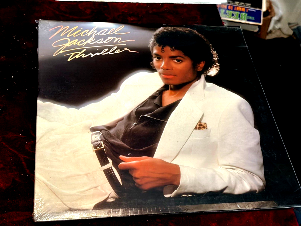 THRILLER - MICHAEL JACKSON - SEALED LP 1982- MINT 2 Nd PRESS- Rare
