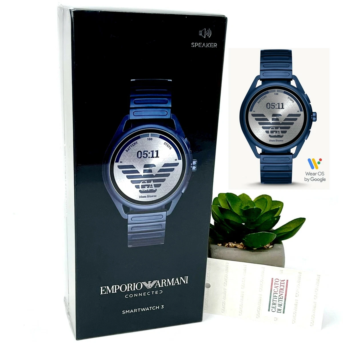 Armani mens smart watch hotsell