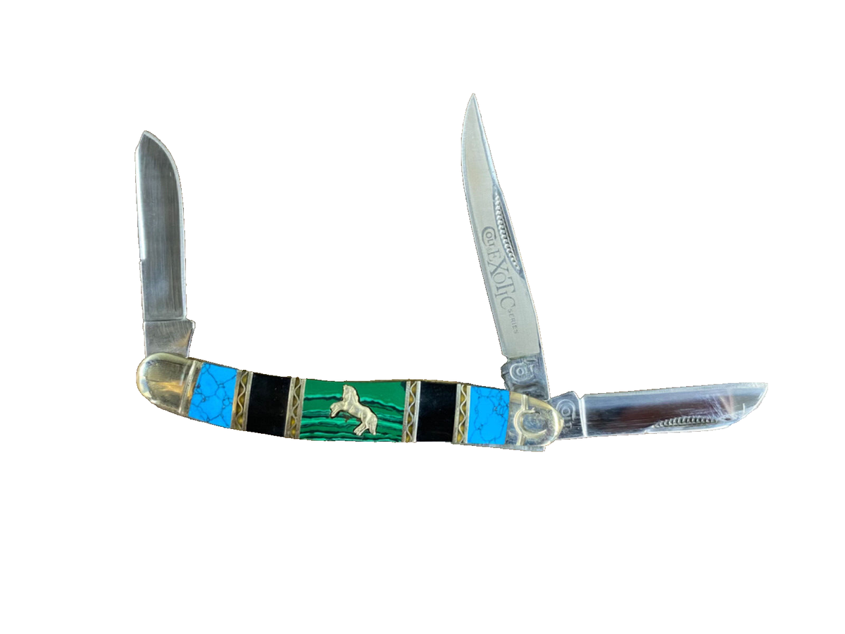 Colt Exotic Pocket Knife-CT569 NEW in Box | eBay