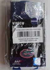 Florida Gators Microfiber Window Panel Set with Tie Backs, NIP