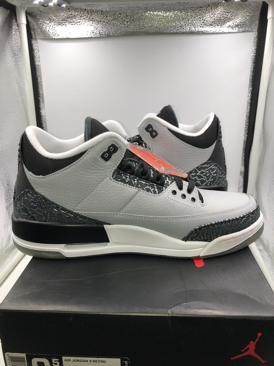 Jordan3 ウルフグレー！ Jordan 3 Retro Wolf Grey Men's - 136064-004 - US