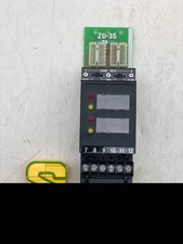 Siemens Cerberus Pyrotronics ZU-35TS Dual Zone Module Test Switch (Used)