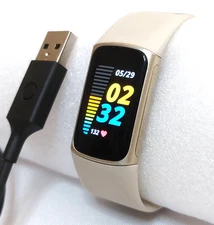 Fitbit Charge 5 Fitness Tracker GPS SpO2 Sleep Monitor Activity FB421  - Tested