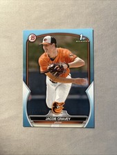 2023 Bowman Draft - Jacob Cravey #BD-189 Sky Blue /499 (RC)