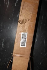 M-D Weathertight Vinyl Seal Fins U- Shaped Door Weather Stripping Bottom 36"