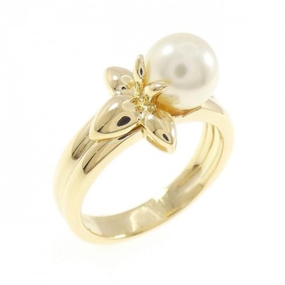 Authentic [Vintage] Van Cleef & Arpels Akoya Pearl Ring 6.7 #260-008-285-2887
