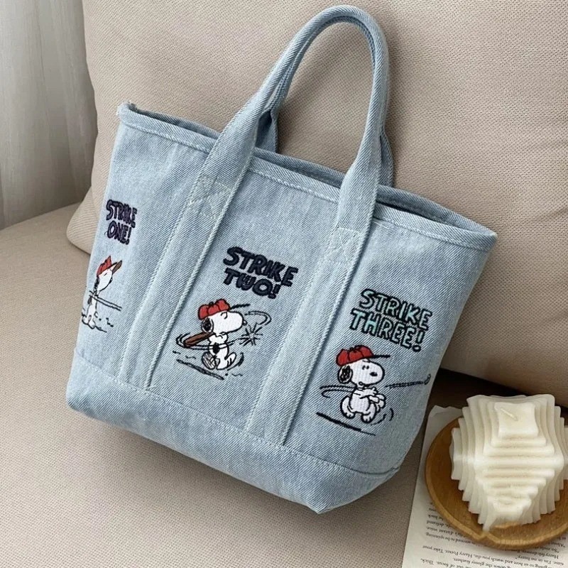 2025 New Starbucks Snoopy Tote Bag Shoulder Bag WHITE/GREEN Color-Free Shipping