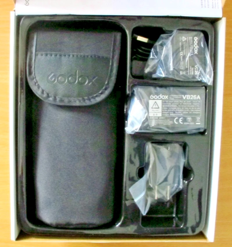 Flash inalámbrico Godox V1-N Speedlite Nikon 76Ws 2.4G X TTL 1/8000 HSS Flash Foto 3 de 4