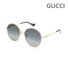Gucci Sunglasses GG1090SA-001 with Nose Pads for Women's UV Protection