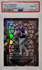 2024 PANINI OBSIDIAN JJ MCCARTHY ROOKIE BLACK STAINED GLASS PSA 10 GEM MINT SP