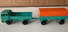 1968 Lesney Matchbox Series 1 Mercedes Truck & Trailer with cover