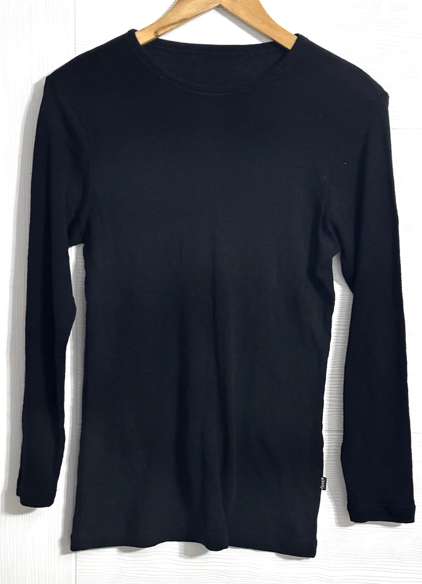 T-shirt Kathmandu Corespun En Laine Mérinos Pour Femme, Couleur Grise, Taille 16 (occasion Très Bon état)
