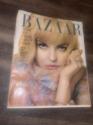 Harper's Bazaar  Magazine: March 1965 Paris Vintage