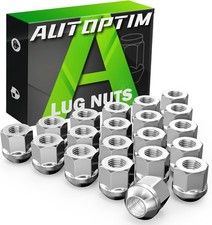 Open End Lug Nuts - Replacement for Aftermarket, Open End Style 20 Pack Chrome