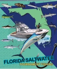 Florida Saltwater Tournament Fishing Board Game 