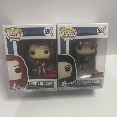 Funko Pop! Vinyl Riverdale Veronica Lodge & Cheryl Blossom Hot Topic Exclusive