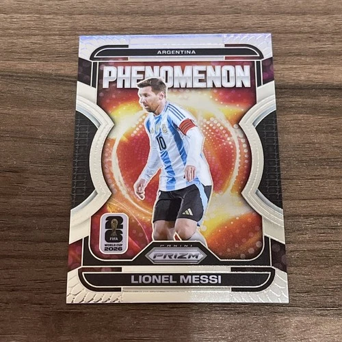 2026 Panini Prizm FIFA World Cup - Lionel Messi Phenomenon #19 Silver Prizm 🔥