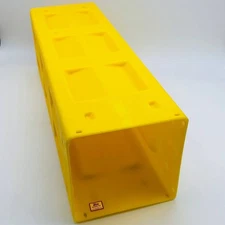 Zico PACSR-Y Plastic Quic-Storage Rack Yellow 24inx8inx8in PN 1090-300-105