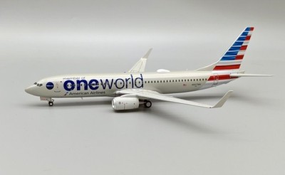 1/200 Oneworld American Airlines B737-823 N837NN WITH STAND IF738AA0224