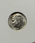 1959-D/D Roosevelt Dime RPM-1 ANACS MS65 FSB VINTAGE HOLDER