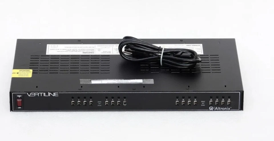 ALTRONIX CCTV Power Supply | VERTILINE16 | SEALED NEW | Axis 19” Rack Mount - Image 2 of 3